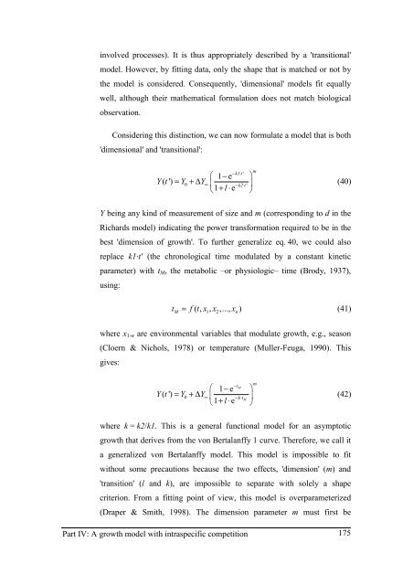 Growth model of the reared sea urchin Paracentrotus ... - SciViews