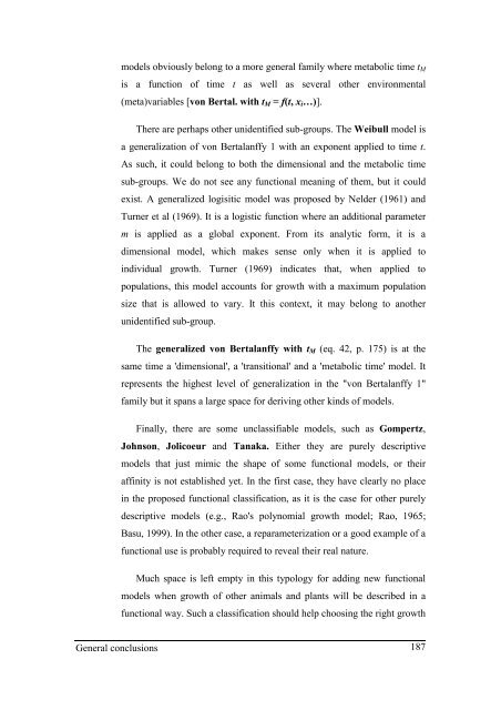 Growth model of the reared sea urchin Paracentrotus ... - SciViews