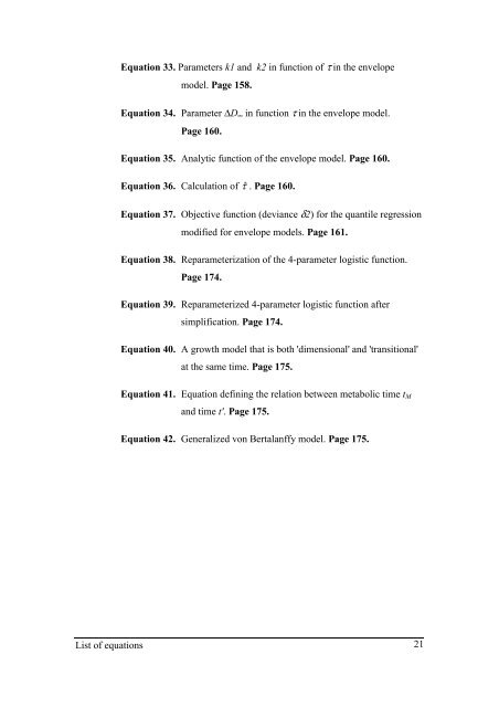 Growth model of the reared sea urchin Paracentrotus ... - SciViews