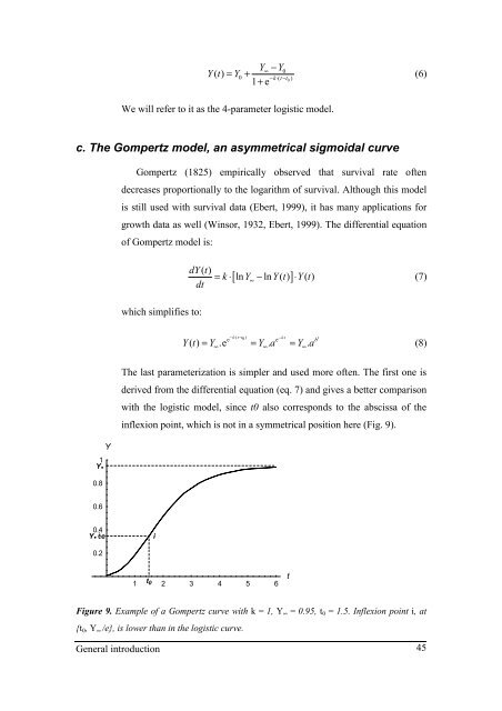 Growth model of the reared sea urchin Paracentrotus ... - SciViews