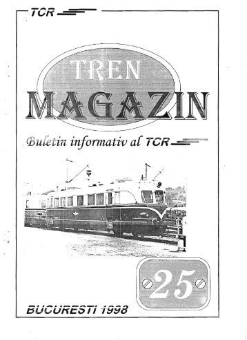 Page 1 Page 2 Cril _` ~ î Tren Clubul Român & Muzeul C.F.R. ...