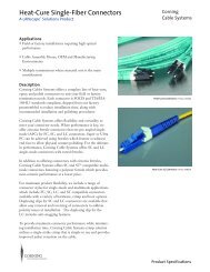 Heat-Cure Single-Fiber Connectors - TestMart