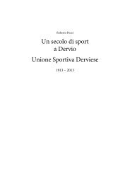 Lo sport a Dervio - Unione Sportiva Derviese