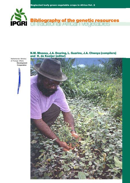 Neglected leafy green vegetable crops in Africa Vol. 2 - GFU for ...