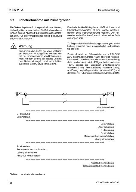 DigitaIer LeitungsdifferentiaIschutz fÚr Betrieb 7SD502 ... - SIPROTEC