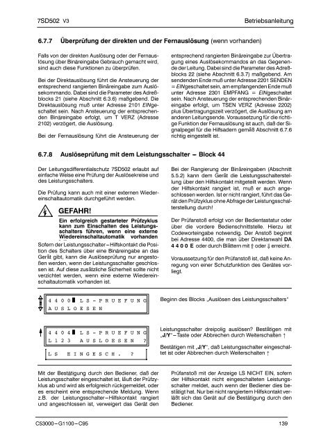 DigitaIer LeitungsdifferentiaIschutz fÚr Betrieb 7SD502 ... - SIPROTEC