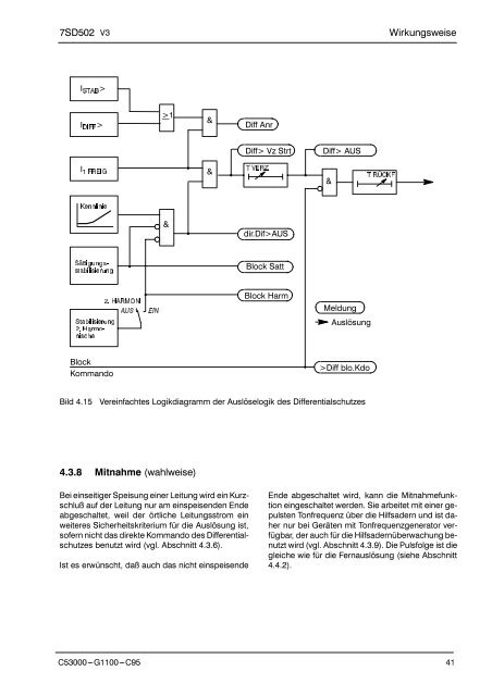 DigitaIer LeitungsdifferentiaIschutz fÚr Betrieb 7SD502 ... - SIPROTEC