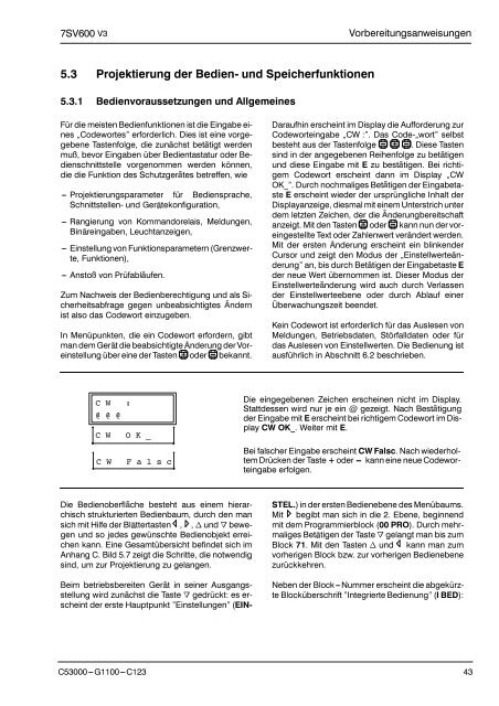 DigitaIer LeistungsschaIter versagerschutz SIPROTEC 7Sv600 v .0