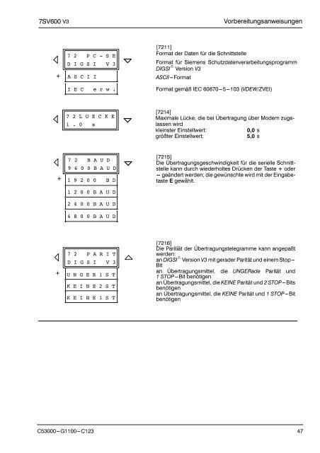 DigitaIer LeistungsschaIter versagerschutz SIPROTEC 7Sv600 v .0