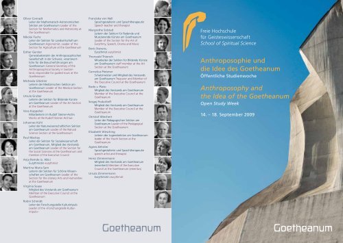 Goetheanum Goetheanum - Youth Section