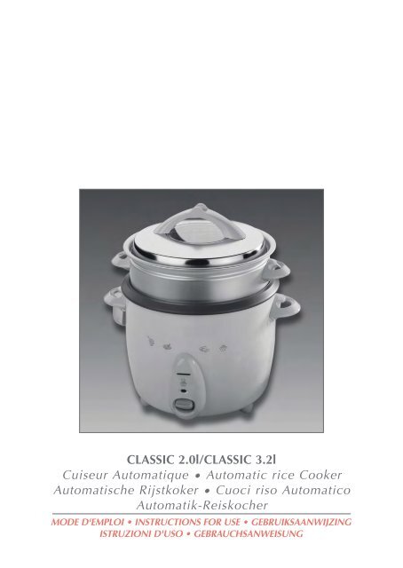 CLASSIC 2.0l/CLASSIC 3.2l Cuiseur Automatique • Automatic ... - Seb