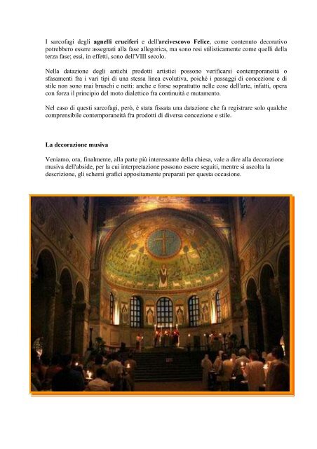 Visita alla Basilica di Sant'Apollinare in Classe - Pastoraleturismo.ra.it