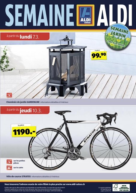 semaine jardin semaine jardin semaine jardin ... - ALDI SUISSE AG
