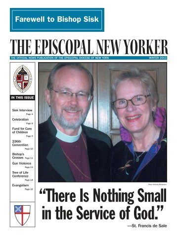 Farewell to Bishop Sisk - Episcopal Diocese of New York