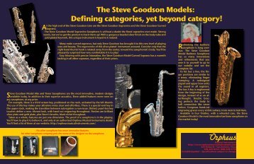 Steve Goodson Model Flyer - Jazzming Sound