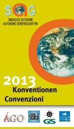 Convenzioni 2013 - Ago