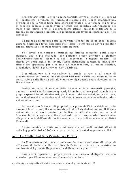 REGOLAMENTO EDILIZIO - Comune di Foiano della Chiana