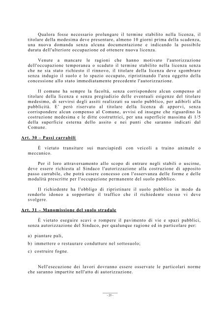 REGOLAMENTO EDILIZIO - Comune di Foiano della Chiana