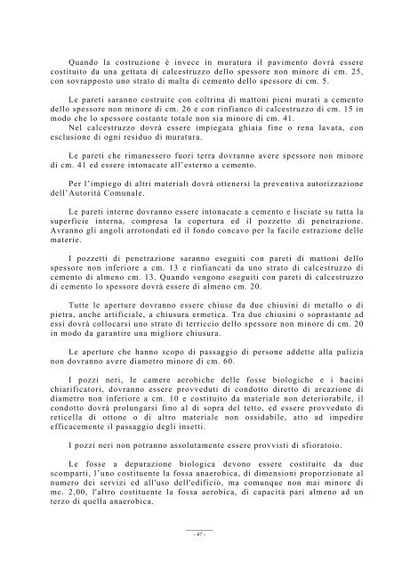 REGOLAMENTO EDILIZIO - Comune di Foiano della Chiana