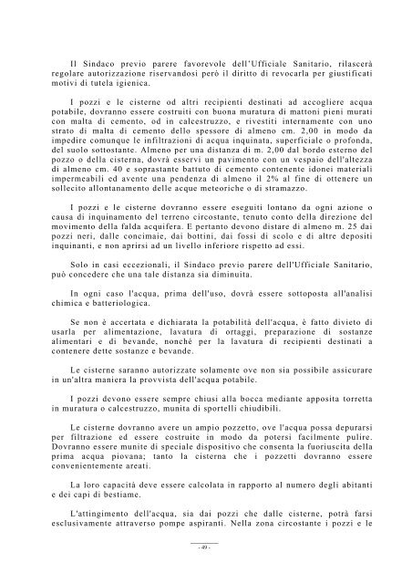 REGOLAMENTO EDILIZIO - Comune di Foiano della Chiana