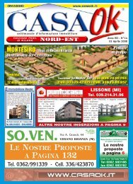 LE NOSTRE PROPOSTE A PAGINA 132 - CASA OK