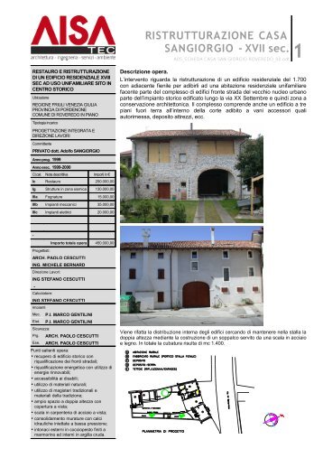 PDF progetto - AISA TEC architettura