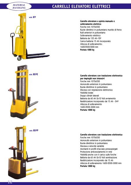 Catalogo Utilizzatori - Conveyors Ind. ASS. S.r.l