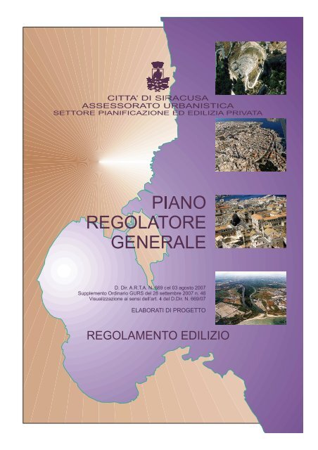 Regolamento Edilizio - Comune di Siracusa