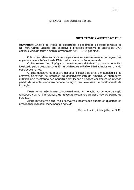 Dissertação Carlos Lucena de Aguiar - Centro de Pesquisas Aggeu ...