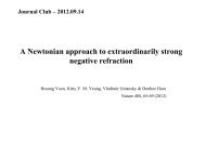 A Newtonian approach to extraordinarily strong negative refraction