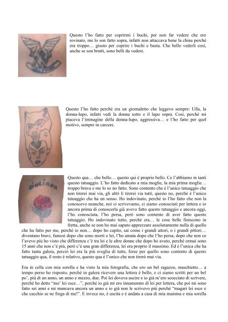 interviste su i tatuaggi - Smibroletto.It