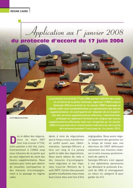 Le trait d'union n°179 - Synergie Officiers