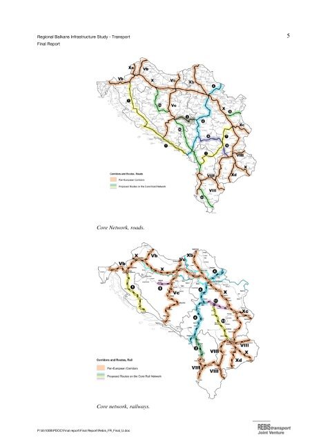 Regional Balkans Infrastructure Study Transport - WBC-INCO Net