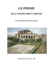 Le poesie sull'Anfiteatro Campano - Albertoperconte.it