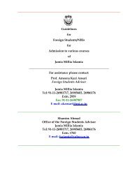 ADMISSION OF FOREIGN STUDENTS/ N - Jamia Millia Islamia