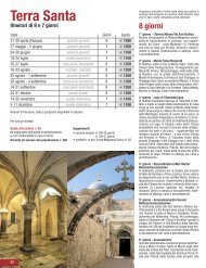 Gerusalemme - Opera Diocesana Pellegrinaggi Torino