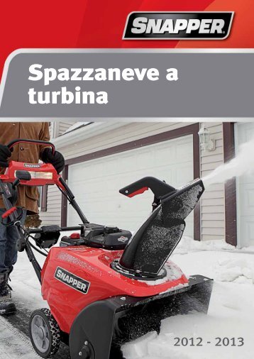 Catalogo Snapper Neve - FIABA Srl