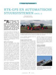 Rtk-GpS En autoMatiScHE StuuRSyStEMEn ... - deloonwerker.nl