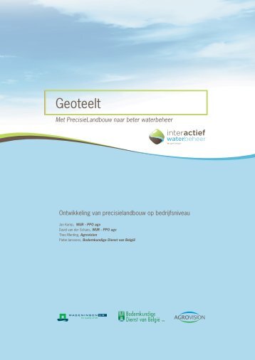 Geoteelt - Bodemkundige Dienst van België vzw