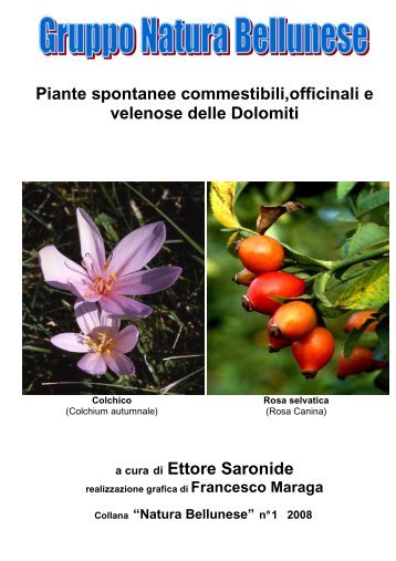 Libretto Piante officinali - Gruppo Natura Bellunese