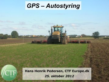 GPS – Autostyring