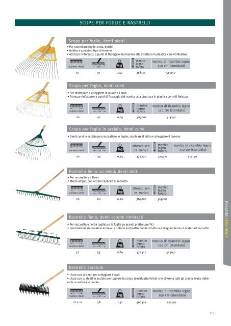 Catalogo GIARDINAGGIO 2013 - Fiskars