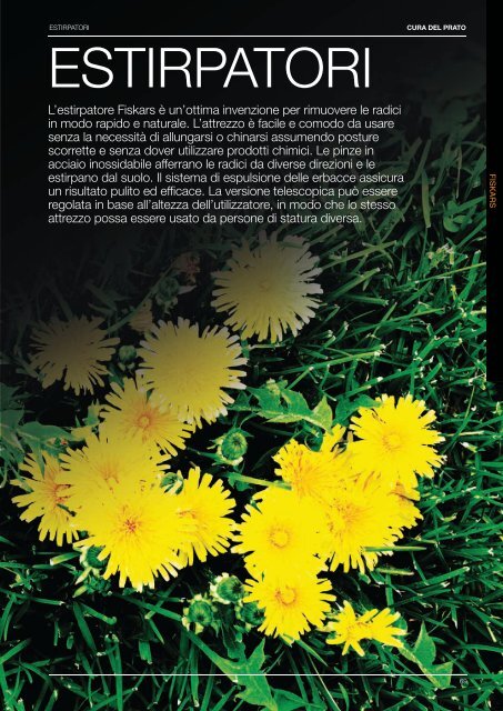 Catalogo GIARDINAGGIO 2013 - Fiskars