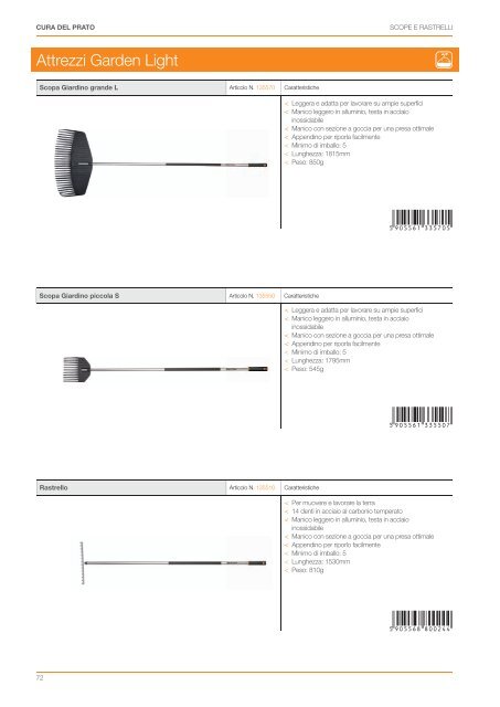 Catalogo GIARDINAGGIO 2013 - Fiskars