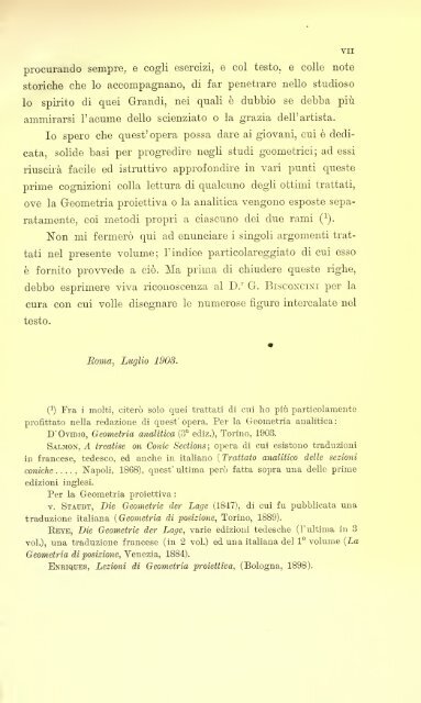 Lezioni di geometria analitica e proiettiva - Autistici