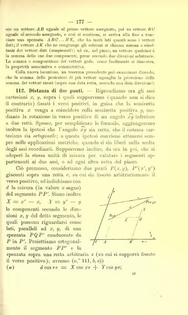 Lezioni di geometria analitica e proiettiva - Autistici