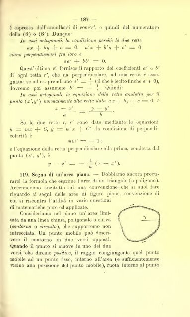 Lezioni di geometria analitica e proiettiva - Autistici