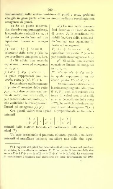 Lezioni di geometria analitica e proiettiva - Autistici