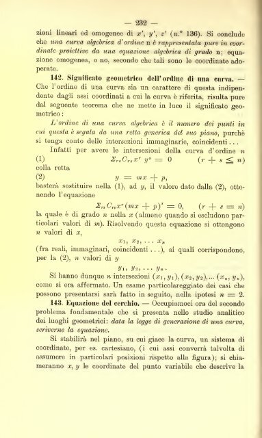 Lezioni di geometria analitica e proiettiva - Autistici