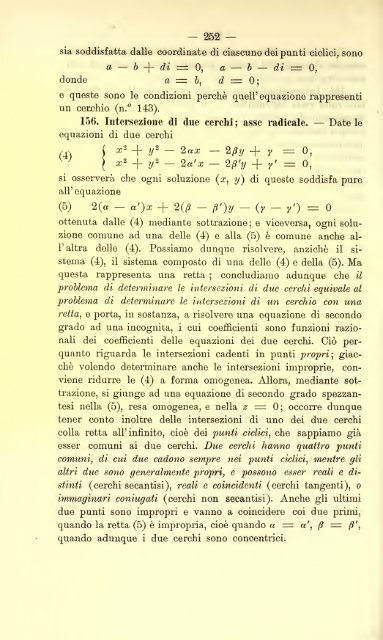 Lezioni di geometria analitica e proiettiva - Autistici